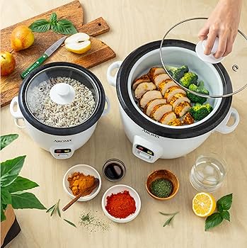 Amazon.com: AROMA® 20-Cup (Cooked) One-Touch Rice Cooker and
